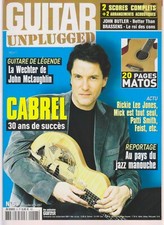 GUITAR UNPLUGGED N°06 CABREL / JAZ MANOUCHE / JONI MITCHELL / PATTI SMITH 
