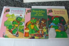 3 LIVRES BIBLIOTHÈQUE ROSE FRANKLIN ÉTAT  neuf