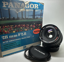 Panagor PMC Auto Macro Grand Wide Angle 28mm f2,8 pour Fujica AX