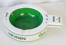 Cendrier de bar MONIN en porcelaine de Limoges
