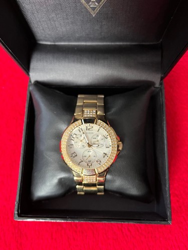 Ceas guess auriu cristale - guess, cu