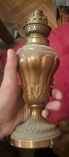 Ancienne lampe pétrole - lampe, à