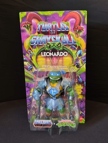 Turtle grayskull leonardo - turtle, of