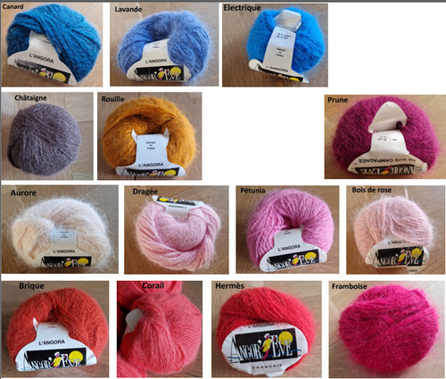 Pelote laine angora 30 - pelote, 70%