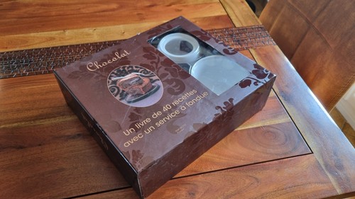Fondue chocolat avec - à,