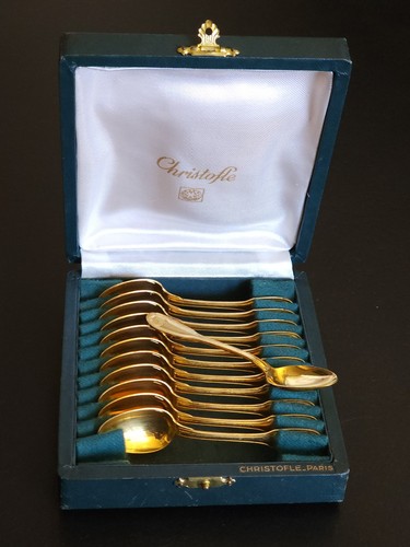 Christofle paris cuilleres - 12,