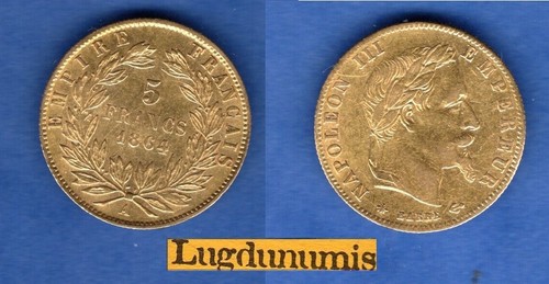 Francs napoléon iii - 5,