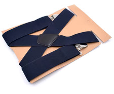 Bretelles Homme Bleu Marine 5