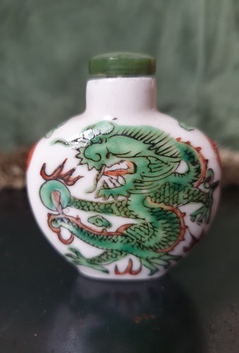 Tabatiere chinoise porcelaine
