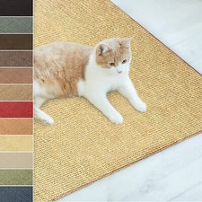 Moquette avec Rayures Tapis à Gratter Griffoir Jouet pour Chat Sisalmatte