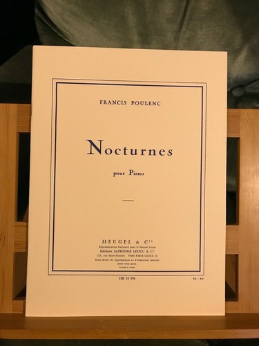 Francis poulenc nocturnes - poulenc, pour