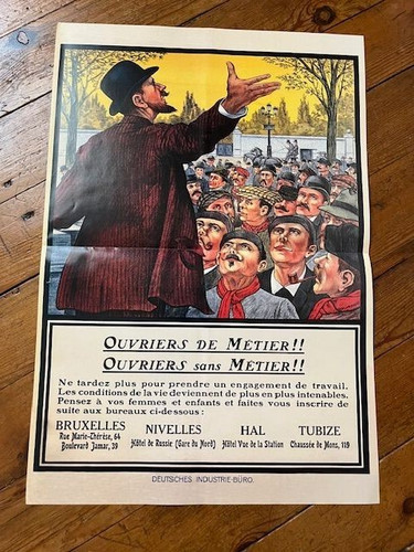 1914 1918 affiche belge - 1°gm/1914-1918/affiche,