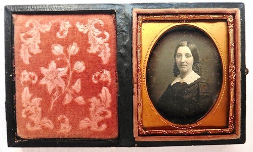 Daguerreotype jeune femme - daguerreotype,