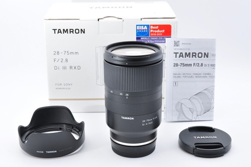 Objectif tamron f 2 - 28-75, mm