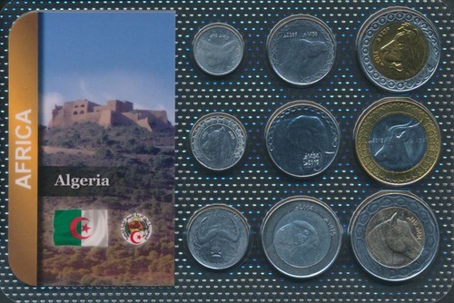 Pièces algérie fleur coin - pièces,