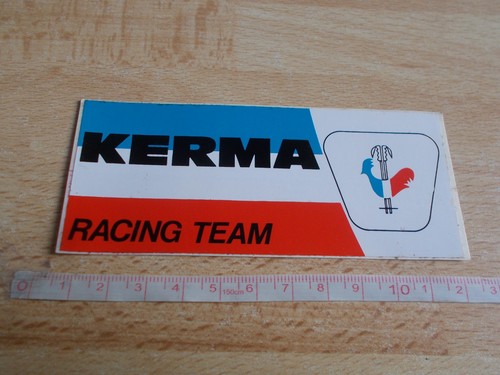 Autocollant ski kerma - kerma, racing
