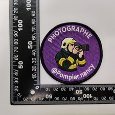 Ecussons pompiers photographe - pompiers,