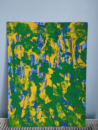 Peinture sur toile - peinture, abstrait
