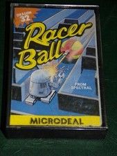 JEU RACER BALL POUR ORDINATEUR DRAGON 32 K7 CASSETTE