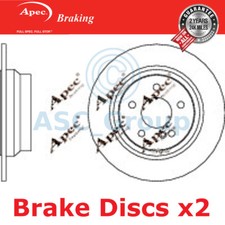 2x Apec BRAKING 300mm Uni OE