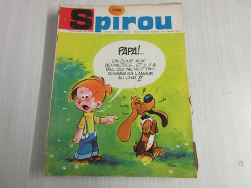 Spirou 1436 1965 - spirou, 21.10.1965