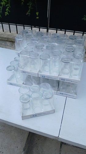 Lot verres tube - verres, cl