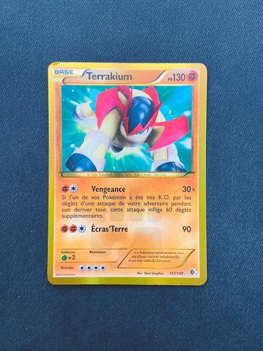 Carte pokémon terrakium - carte,