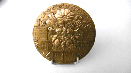 Medaille bronze monnaie - bronze, de