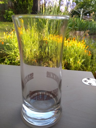 Verre publicitaire - , de