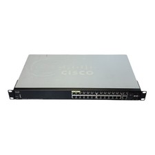 Cisco SG350-28P • 24 Ports PoE+ + 4 SFP • Gigabit Switch • Bon état • Alim