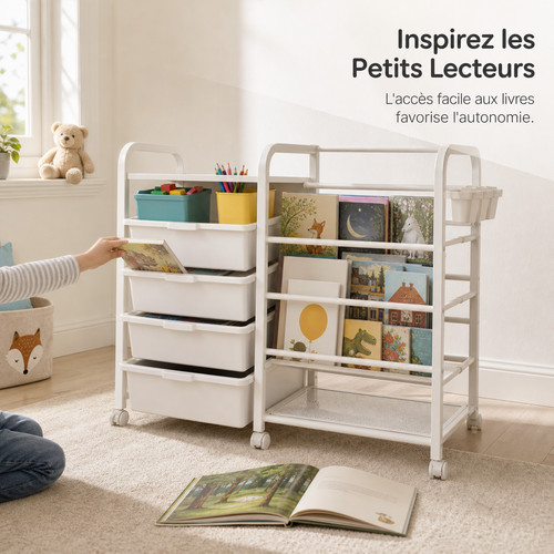 Meuble jouet enfant mobile - meuble,