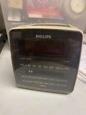 Phillips Radio Alarme Réveil Radio Annee 60