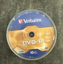 Spindle. 10 DVD-R Verbatim