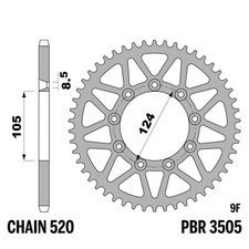 TM ENDURO 300 2005-2006 pignon