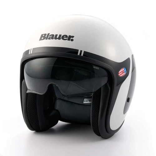 Casque moto jet blauer - casque,