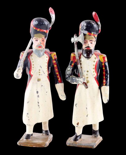 Cbg figurines sapeurs vers - , 2
