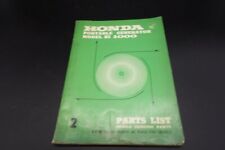 Liste de pièces de rechange HONDA E 1000 Portable Generator Groupe électrogène 