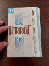 CATALOGUE PUBLICITAIRE PLAQUETTE VELO ANCIEN TERROT 1937 TOUR DE FRANCE PALMARES