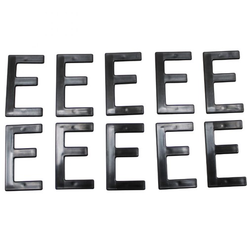 Lettre plaque tiflex - plaque, alu