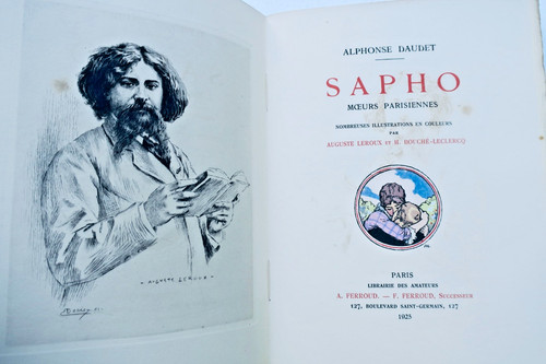 Daudet alphonse sapho moeurs - daudet,,