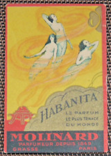 CARTE PARFUMÉE - MOLINARD - HABANITA -