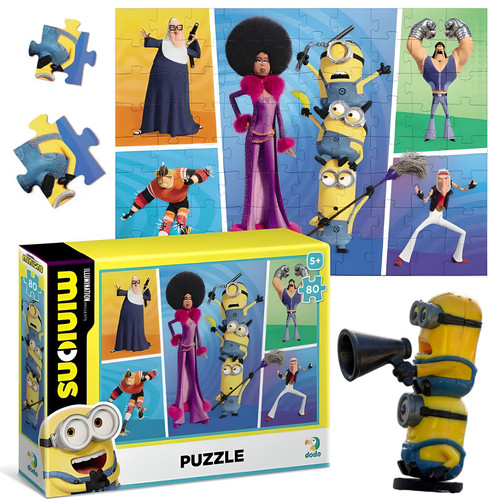 Puzzle minions pièces - 80,