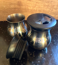 Salière et poivrière en inox