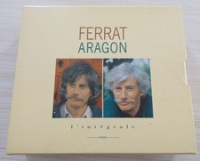 COFFRET 2 CD 2 DIGIBOOK L'INTEGRALE ARAGON JEAN FERRAT 31 TITRES 1993