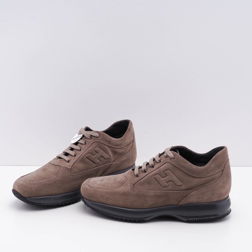 Hogan men brown sneakers - hogan, men's