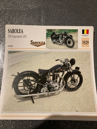Carte fiche moto - fiche, collection