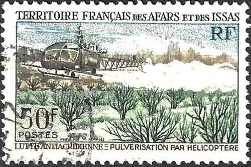 Timbre aviation hélicoptères - timbre,