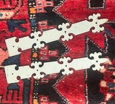 France Antique Door Gate Strap Hinge Facade 11" Wrought Iron Hardware 2 French