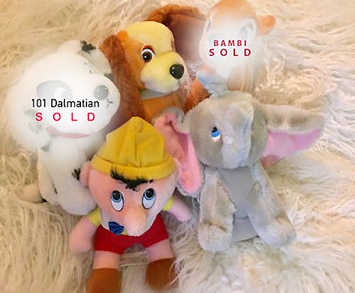 Disney plush collectable - plush,