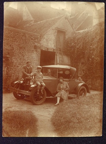 Photo ancienne automobile - .,